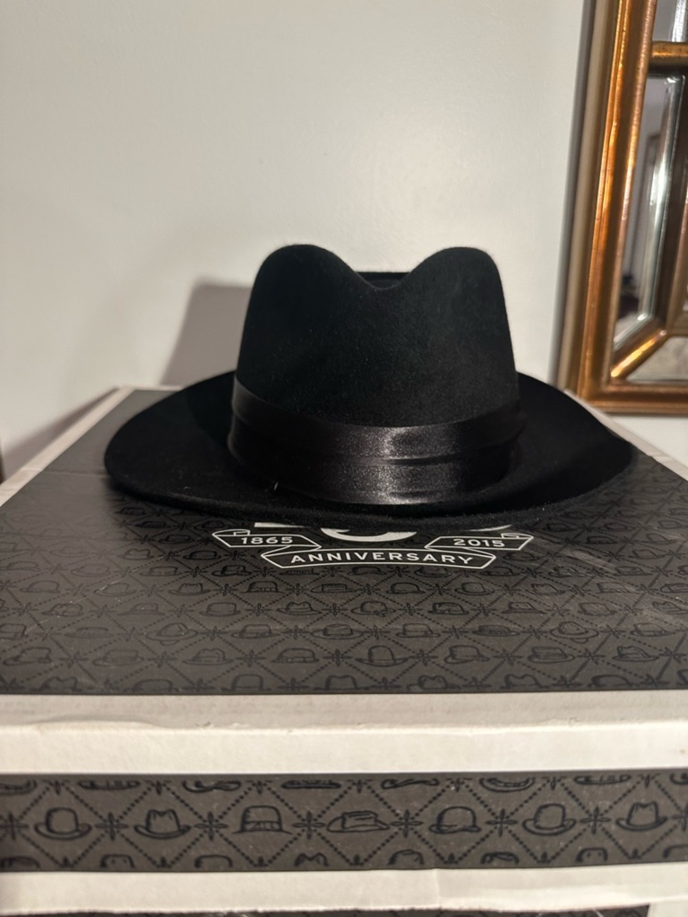 Golden Coach Fedora with Satin Band by DOBBS